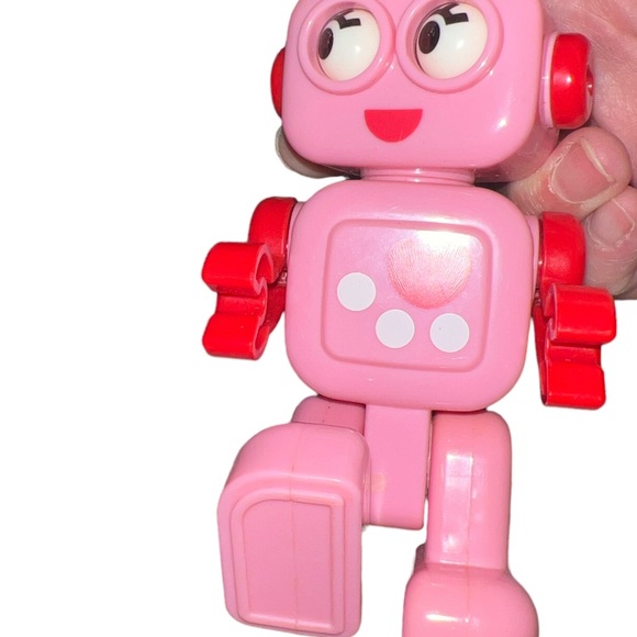 Early Learning Centre ELC Betty Bot Pink Robot Retro Action Figure Mini Bot - Picture 4 of 4